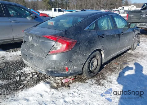 2019 Honda Civic Lx из США, поврежденный, VIN 2HGFC2F68KH515921